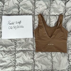 NVGTN mocha essence sports bra 🤎